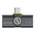 thumbnail image 3 of Hollyland Lark M2 Wireless Lavalier Microphone for iPhone 15 & Android, USB C, 3 of 7
