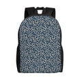 thumbnail image 1 of Fotbe Small White Flowers Mochila de Viaje para Laptop, Mochila Ejecutiva Delgada y Resistente 15.6", 1 of 8
