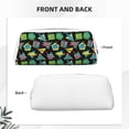 thumbnail image 5 of Uemuo Geometric Dinosaur Printed Leather Pencil Case, Pencil Pouch, Portable Pencil Bag, Pen Case for& Office, 5 of 7