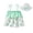 1002Light Green2136, variant on Rggeeun Toddler Spring Summer Girls Tie Strap Off Shoulder Strawberry Cherry Floral Dress & Sun Hat Princess Set Comfort Casual Sundress