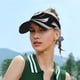 thumbnail image 5 of Balery Abstract Black White Swirls Gorra deportiva con visera ajustable para mujer y hombre (talla única), 5 of 7