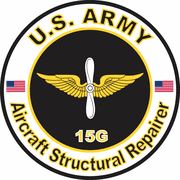 3.8 Inch U.S. Army MOS 15G Aircraft Structural Repairer