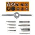 thumbnail image 4 of Juego de llaves de macho de roscar HSS, juego de 30 piezas de llaves de macho de roscar con tapón de rosca manual, juego de llaves de macho de roscar con funcionalidad inteligente, 4 of 8