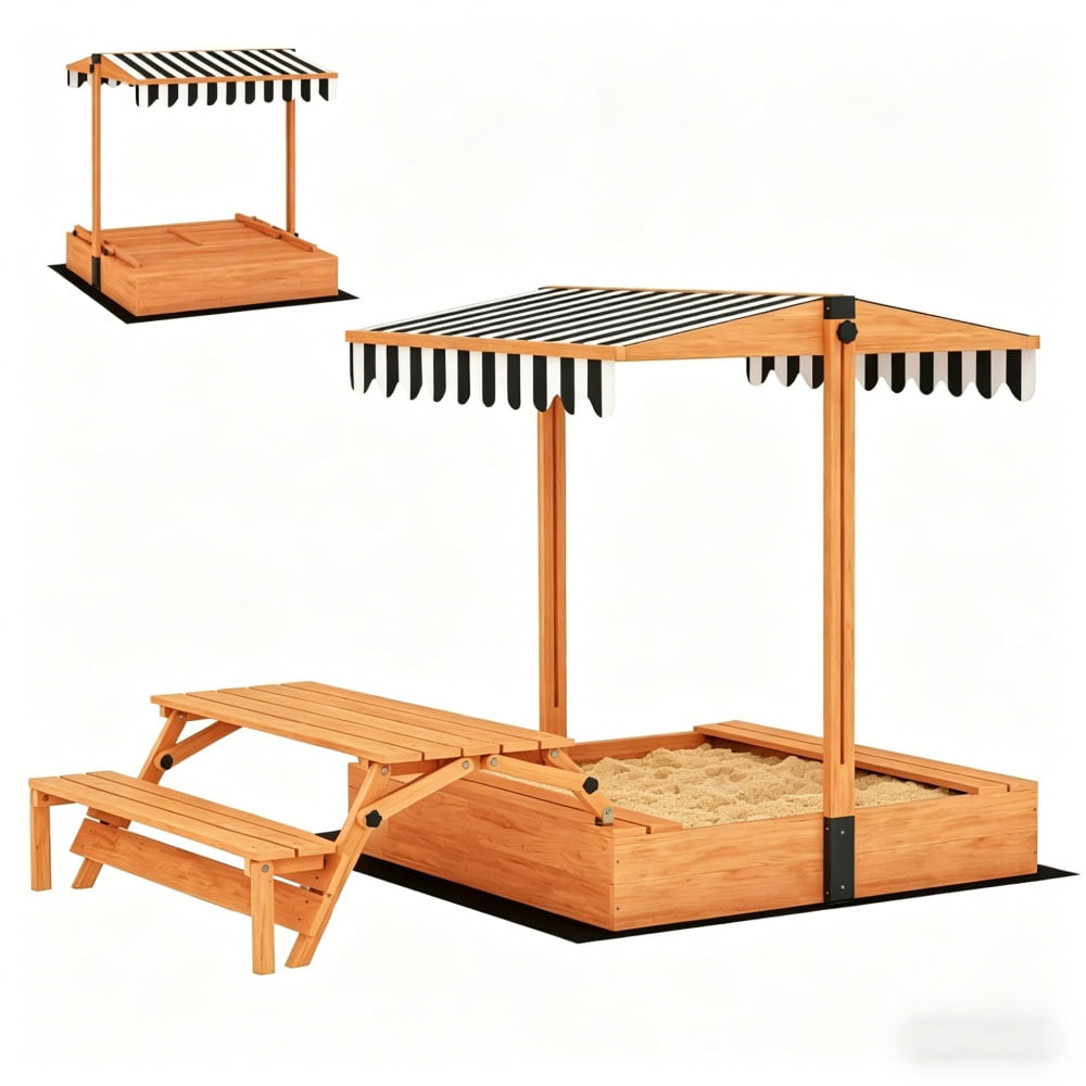 Wooden Sandbox