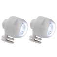thumbnail image 1 of 2pcs LED zapatos lámpara portátil 3 modos de iluminación para acampar al aire libre (blanco), 1 of 6