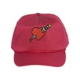 thumbnail image 1 of Gravity Threads Heart Stab Cotton Twill Cap - Maroon, 1 of 2