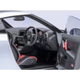 thumbnail image 3 of 2022 Nissan GT-R (R35) Nismo Special Edition RHD Ultimate Metal Silver with Carbon Hood and Top 1/18 Model Car by Autoart, 3 of 7