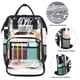 thumbnail image 2 of Mochila Yusudan Heavy Duty de plástico PVC transparente negro, 2 of 6