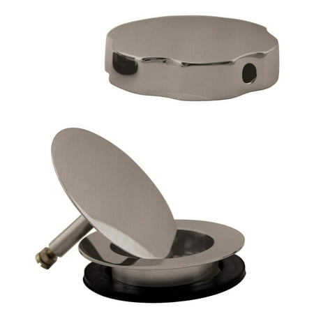 

Westbrass D50TE-07 Standard 1-1/2 Replacement Trim for Cable Drive Bath Drain Waste & Overflow Assemblies Satin Nickel