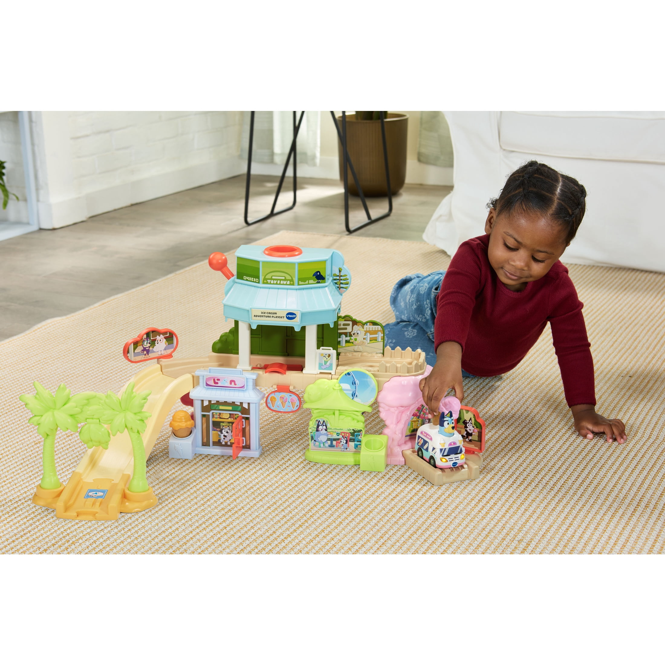 VTech Bluey Ice Cream Adventure Playset for Toddlers and Preschoolers