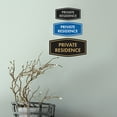 thumbnail image 5 of Fancy Private Residence Sign (Red) - Small, 5 of 5