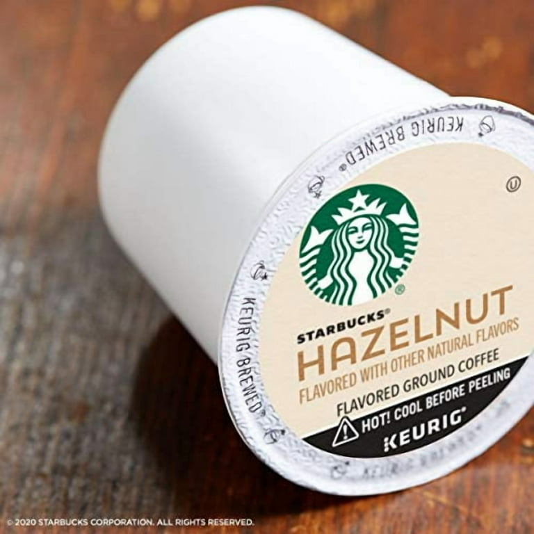 Starbucks Hazelnut K-Cup Pods 10 Count for Keurig, Nutty and Rich