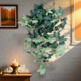 thumbnail image 5 of Fall Decor Thanksgiving Decoration Artificial Leaves Vines Outdoor Autumn Outdoor Decor Artificial Fall Maple Leaves Hanging Plants For Autumn Harvest Festival Fake Plants Indoor, 5 of 6