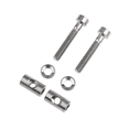 thumbnail image 2 of Wanyifa 1 Pair M5x 30/40mm Bike Seat Post Fixed Bolts Titanium MTB Bicycle Saddle Fixed Screw,Silver, 2 of 7