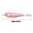 thumbnail image 4 of 10cm/10g anzuelo cebo cebos artificiales luminosos para pesca en el mar (rosa), 4 of 4