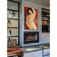 thumbnail image 5 of Marmont Hill "Figure on Tapestry" by Wayne Ensrud Painting Print on Wrapped Canvas, 5 of 5