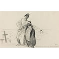 thumbnail image 2 of Jean-Louis Forain 18x13 Black Ornate Wood Framed Double Matted Museum Art Print Titled - In Short, it is Only "Human Material." (C. 1914-1919), 2 of 5