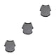 thumbnail image 5 of Chaleco para cachorros Greeniant camisetas transpirables con cuello para perros Negro S 3piezas, 5 of 6