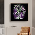 thumbnail image 5 of Cuadros Decorativos Kit de diamantes de imitación con imagen artística de mosaico de taladro redondo completo, regalo hecho a mano, decoración del hogar Ehuebsd Nuevos Originales, 5 of 5