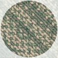 thumbnail image 5 of Homespice Decor 303998 4 x 6 ft. Oval Hillside Ultra Durable Braided Rug, Green, 5 of 5