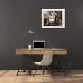thumbnail image 3 of Tissot, James Jacques 17x15 White Modern Wood Framed Museum Art Print Titled - Message From Pilates Wife, 3 of 4