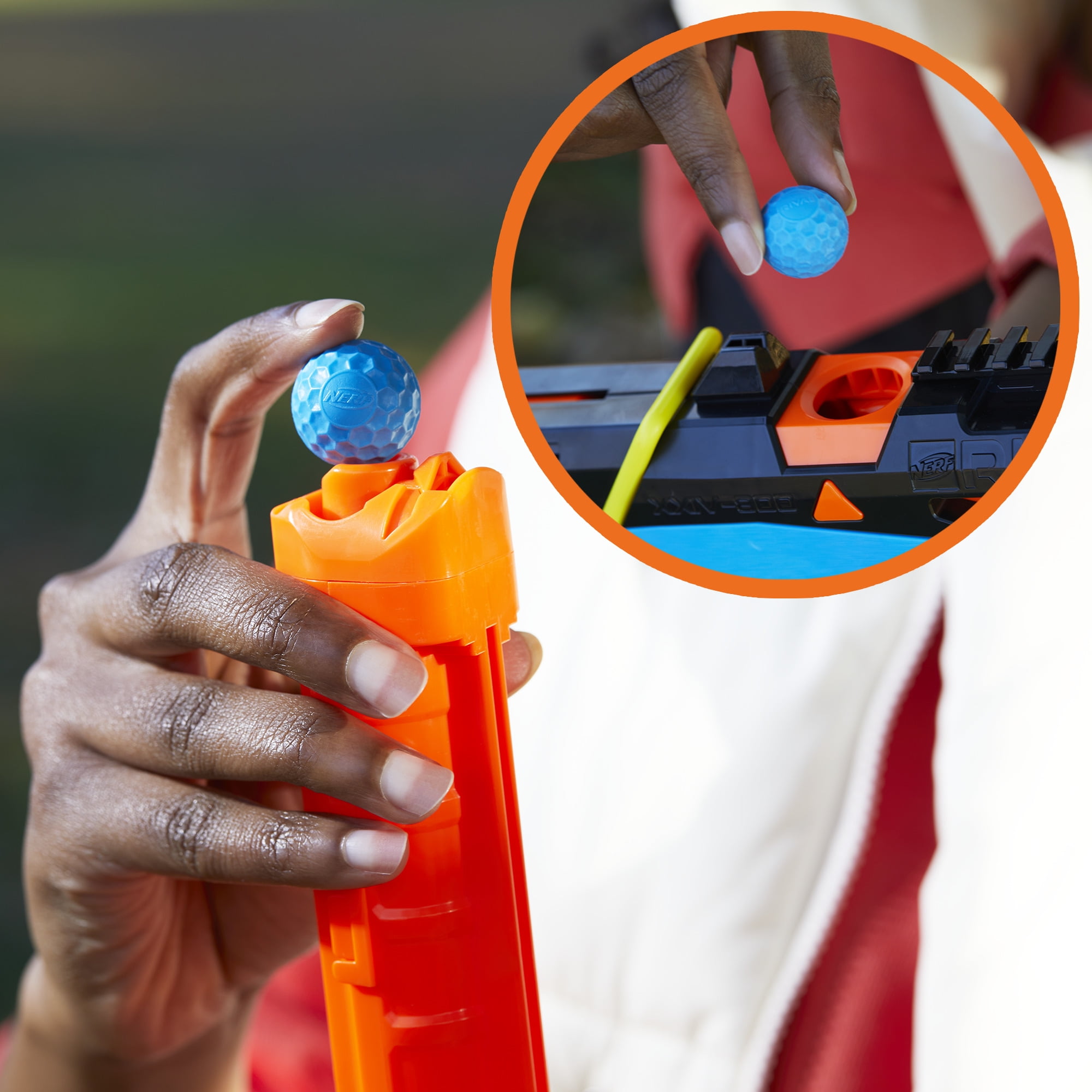 Nerf Rival Mirage XXIV-800 Blaster, 10 Nerf Rival Accu-Rounds, 8