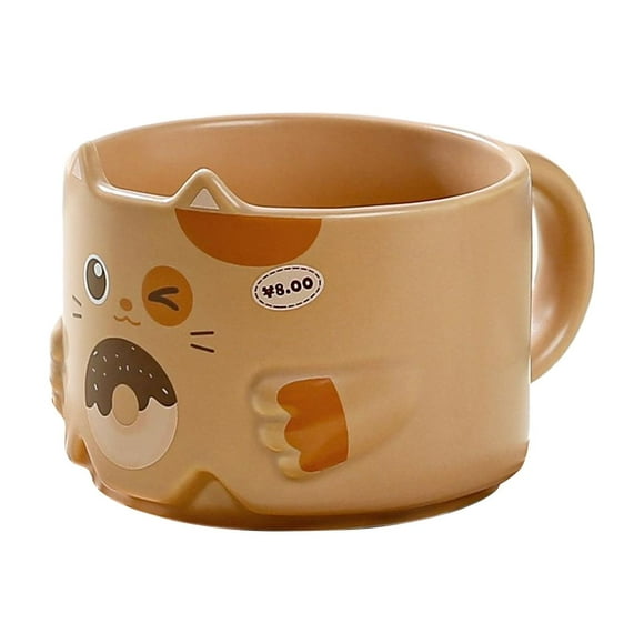 Yingyy Stackable Coffee 4 Mug Cat Lovers With Cat and charming Cute Mugs Mugs Lovers