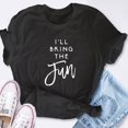 thumbnail image 4 of EcoLoom I'll Bring The Fun Wild Friend Party Group Short Sleeve Unisex T Shirt, 4 of 6