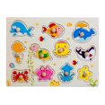 thumbnail image 2 of Gwong Juguete Número de alfabeto de dibujos animados Número de animales Pareing Puzzle Tablero Educación Niños Juguete Gwong 30005405, 2 of 7