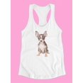 thumbnail image 3 of Cute Chihuahua Sitting . Tank Women -Image by Shutterstock, Female Small, 3 of 4