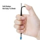 thumbnail image 4 of 2x Double-end Spiral Ear Wax Curette Removal Tool Ear Brush Cleaner Blue, 4 of 5