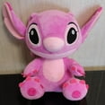 thumbnail image 3 of Hot Disney Cartoon Blue Pink Stitch Plush Dolls Anime Toys Lilo and Stitch Stich Plush Stuffed Toys Christmas Gifts for Kids, 3 of 4