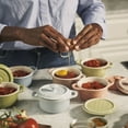 thumbnail image 4 of Staub Ceramic 6-pc Mini Round Cocotte Set - Macaron Pastel Colors, 4 of 9