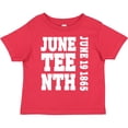 thumbnail image 3 of Inktastic Juneteenth June 19, 1865 Boys or Girls Toddler T-Shirt, 3 of 5