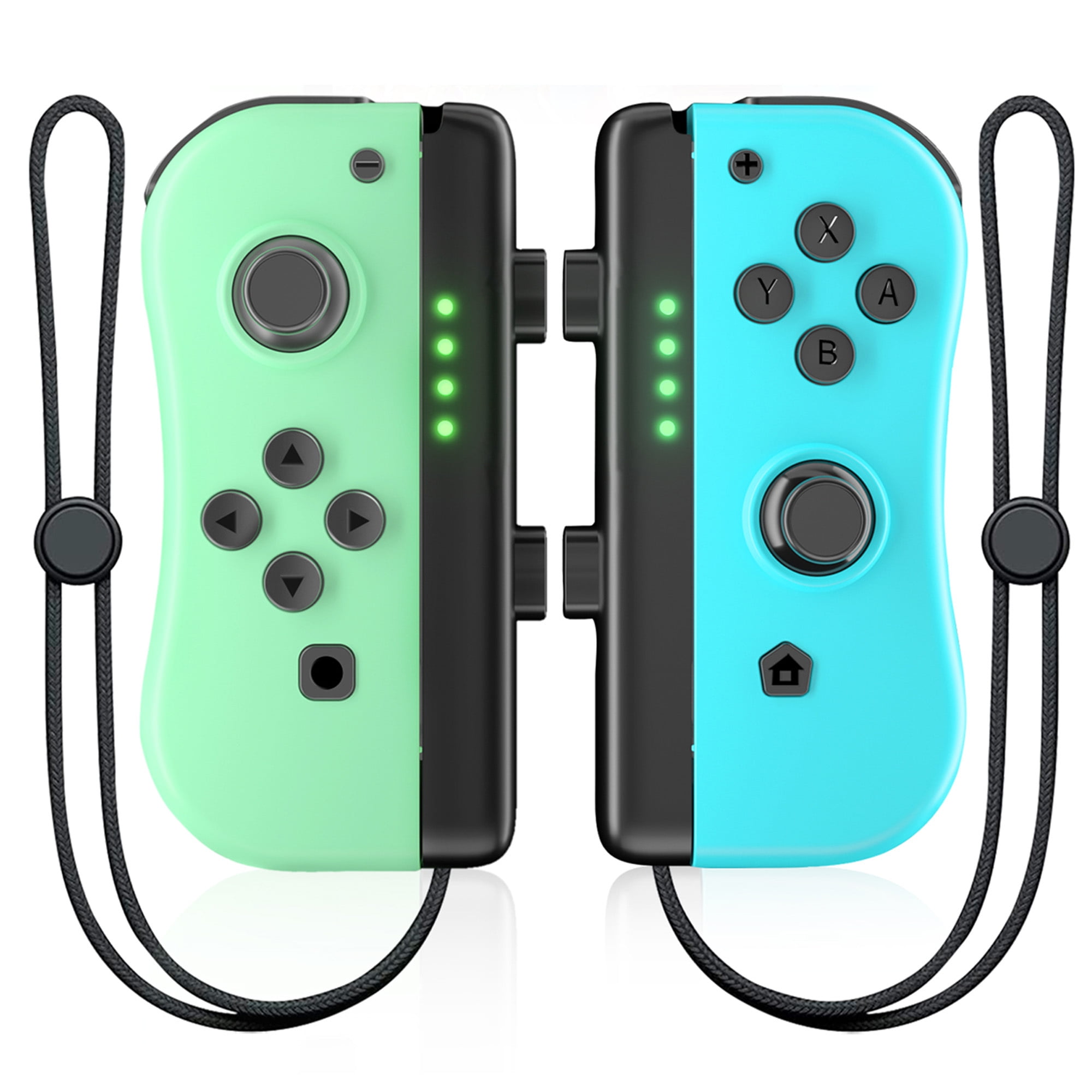 Bonadget Joypad for Nintendo Switch Controller, for Switch Joy Left and Right Controllers Support Dual Vibration/Motion Control/Wake-up Function, for Switch Joycon Pair (Avocado Green/Light Blue) - Walmart.com