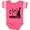 Football Pink and White, variant on Inktastic Cheer Princess Cheerleading Gift Girls Baby Bodysuit