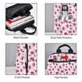 thumbnail image 3 of Yiaed Lilies Flowers Print Lightweight Backpack Travel Backpacks Hiking Daypack for Women Men, 3 of 5
