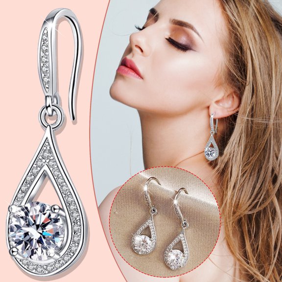 Wentin Reduced Earrings Earrings Drop Earrings Fashion Drop Jewelry Shaped Crystal Jewelry Earrings