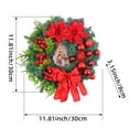 Wreath Home Brand Jesuschristmas Wreath Xmas Garland Christmas Decor