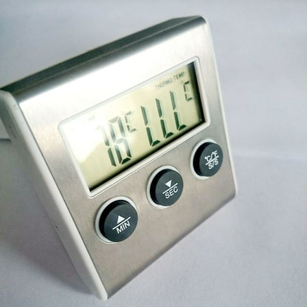 FESTFENDS Digital Meat Thermometer 1Set Instant Read for Poultry and Beef in-Oven Use