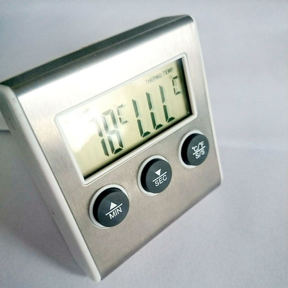 FESTFENDS Digital Meat Thermometer 1Set Instant Read for Poultry and Beef in-Oven Use