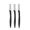 3pcs black, variant on Karsyngirl 3/5/7Pc Eyebrow Razor Multipurpose Exfoliating Dermaplaning Makeup Tool Eye Brow Knife Face Hair Removal Blade Shaver