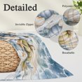 thumbnail image 5 of Thanksgiving Coastal Body Pillow Covers 20"x54", Fall Pumpkin Starfish Wood Grain Soft Brushed Microfiber Breathable Throw Pillow Covers, Decorative Pillowcase with Zipper for Sofa Couch Bedroom, 5 of 9