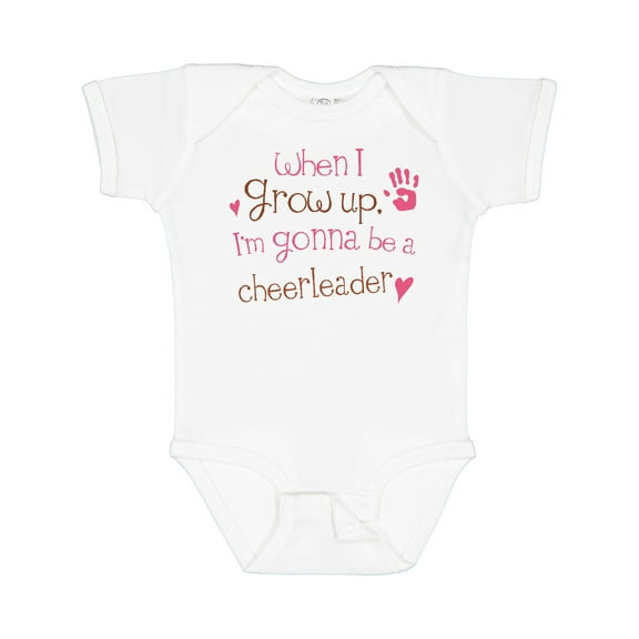 Inktastic Future Cheerleader Girls Cute Girls Baby Bodysuit