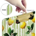 thumbnail image 4 of FMSHPON Summer Fresh Lemons Branch Clipboard Hardboard Wood Nursing Clip Board and Pull for Standard A4 Letter 13x9 inches, 4 of 6