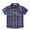 Purple, variant on adviicd Shirts for Boys Boy Short Sleeve Shirt Boys Short Sleeve Button Down Casual Woven Shirt with Pocket (Purple,3-4 Years)