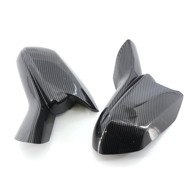2 uds cubierta de carcasa de espejo retrovisor para Chevrolet Camaro 2016-2022 (patrón de carbono) Likrtyny Accesorios para autos y motos