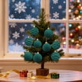 thumbnail image 1 of Flocked Velvet Holiday Ornament Elegant Festive Hanging Decoration For Home Celebration And Christmas Tree, 1 of 5