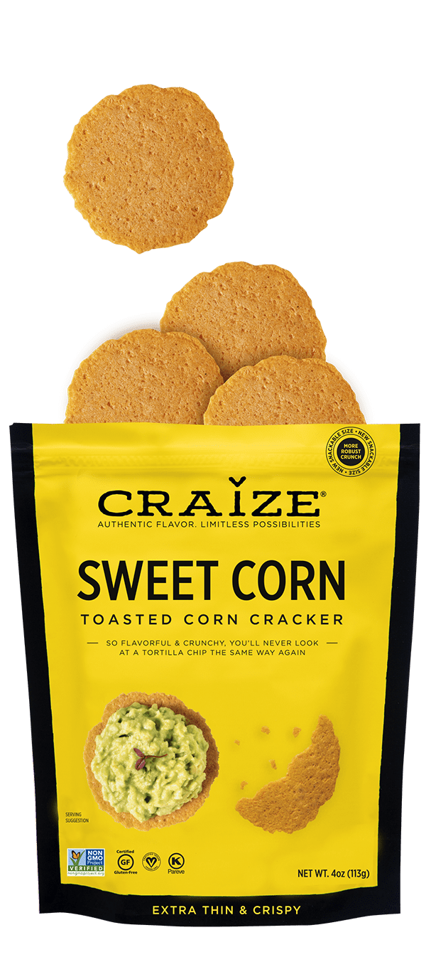 Craize Toasted Corn Cracker Sweet Corn (2 pack)