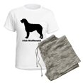thumbnail image 5 of CafePress - Irish Wolfhound Women's Light Pajamas - Women's Short Sleeve Print T-Shirt and Pants Light Cotton Pajama Set, 5 of 7